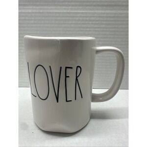 Rae Dunn Lover Ceramic Coffee Mug NWOT